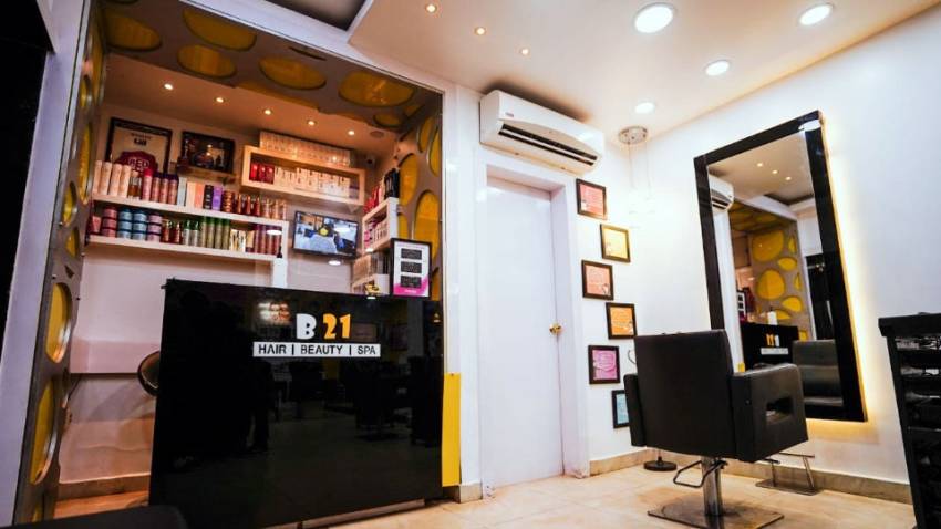 B21 Salon main stop to enhance the beauty of your tresses
