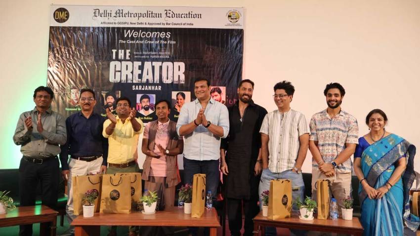 Acclaimed actor Dayanand Shetty promotes upcoming film The Creator Sarjanhar