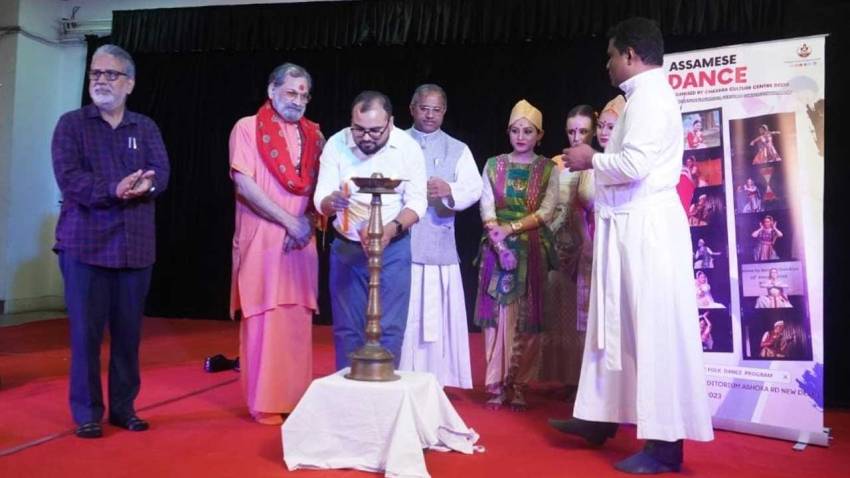 Chavara Cultural Centre Delhi celebrates Assamese dance evening, advocating cultural friendship and unity in diversity