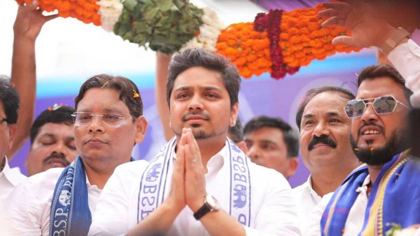 Youth Deprived Under Congress Regime," claims BSP's Akash Anand in a clarion call for Change in Rajasthan