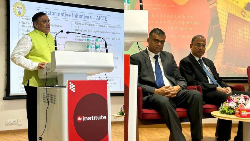 AICTE through its ATAL academy launches Faculty Development Programme on AI and Data Science at Jio Institute